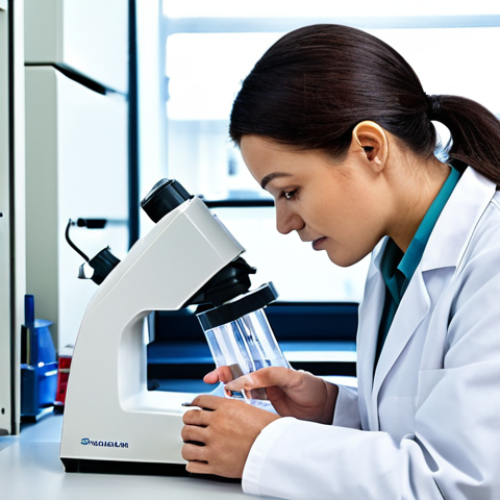 Home 9 Laboratory Precision**
A focused laboratory technician in a clean, well-lit clinical pathology lab, fully clothed in appropriate lab attire, carefully calibrating a sophisticated analyzer. Beakers, vials, and instruments are neatly arranged in the background. Emphasis on accuracy and attention to detail. Safe for work, professional setting, perfect anatomy, correct proportions, well-formed hands, proper finger count, natural pose. Professional photography, high quality, appropriate content, modest clothing.
**