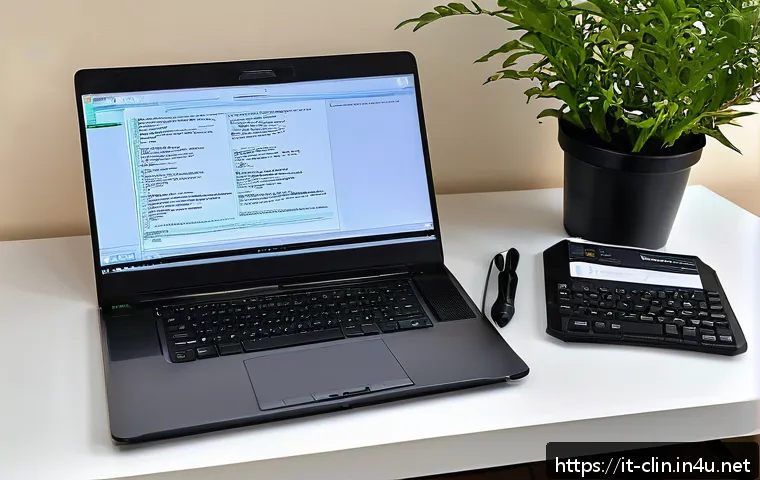 임상병리사 학습 자료 추천 - A modern study desk setup for an Italian clinical laboratory technician student, featuring a laptop ...
